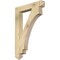 Ekena Millwork Imperial Arts & Crafts Rough Sawn Bracket, Douglas Fir, 4"W x 26"D x 38"H BKT04X26X38IMP03RDF - alternate 1